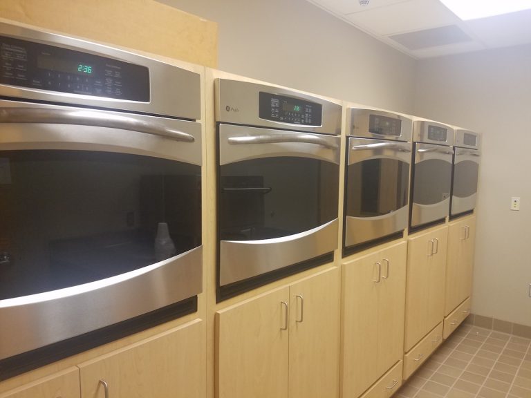 Ovens in the sensory lab